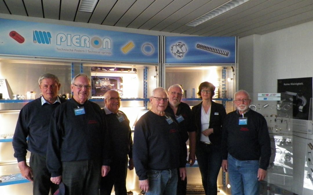 Freiwillige Feuerwehr Uedem zu Besuch bei der Pieron GmbH
