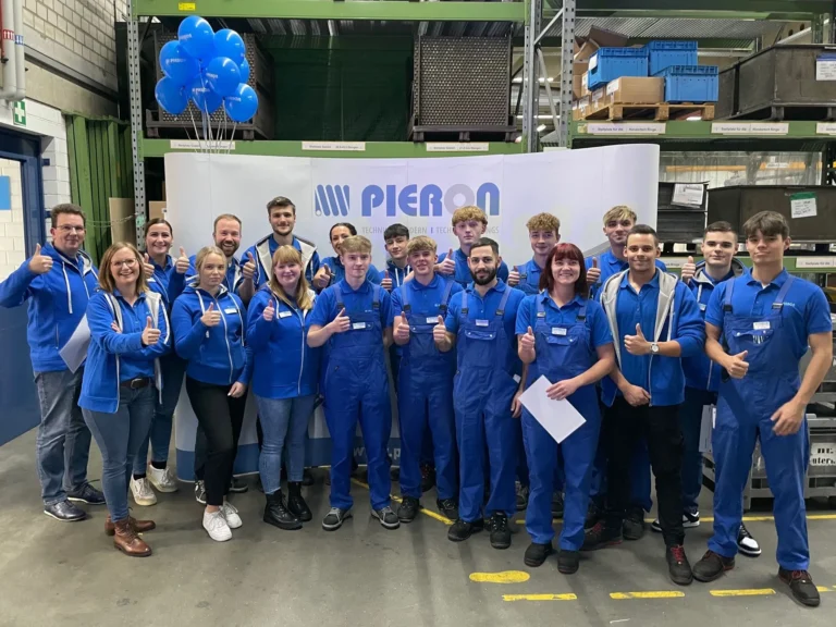 Pieron Team bei der Nacht der Ausbildung 2023