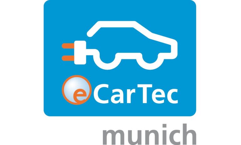 Logo of the eCarTec trade fair for electric and hybrid mobility in Munich