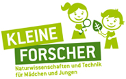 Logo of the Haus der kleinen Forscher foundation, supported by Pieron