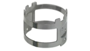 Bushings and cages for hydraulic mounts