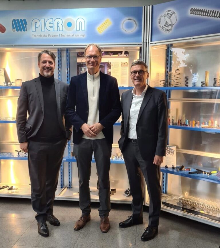 Visit from Michael Lohscheller at Pieron in Bocholt, 2023