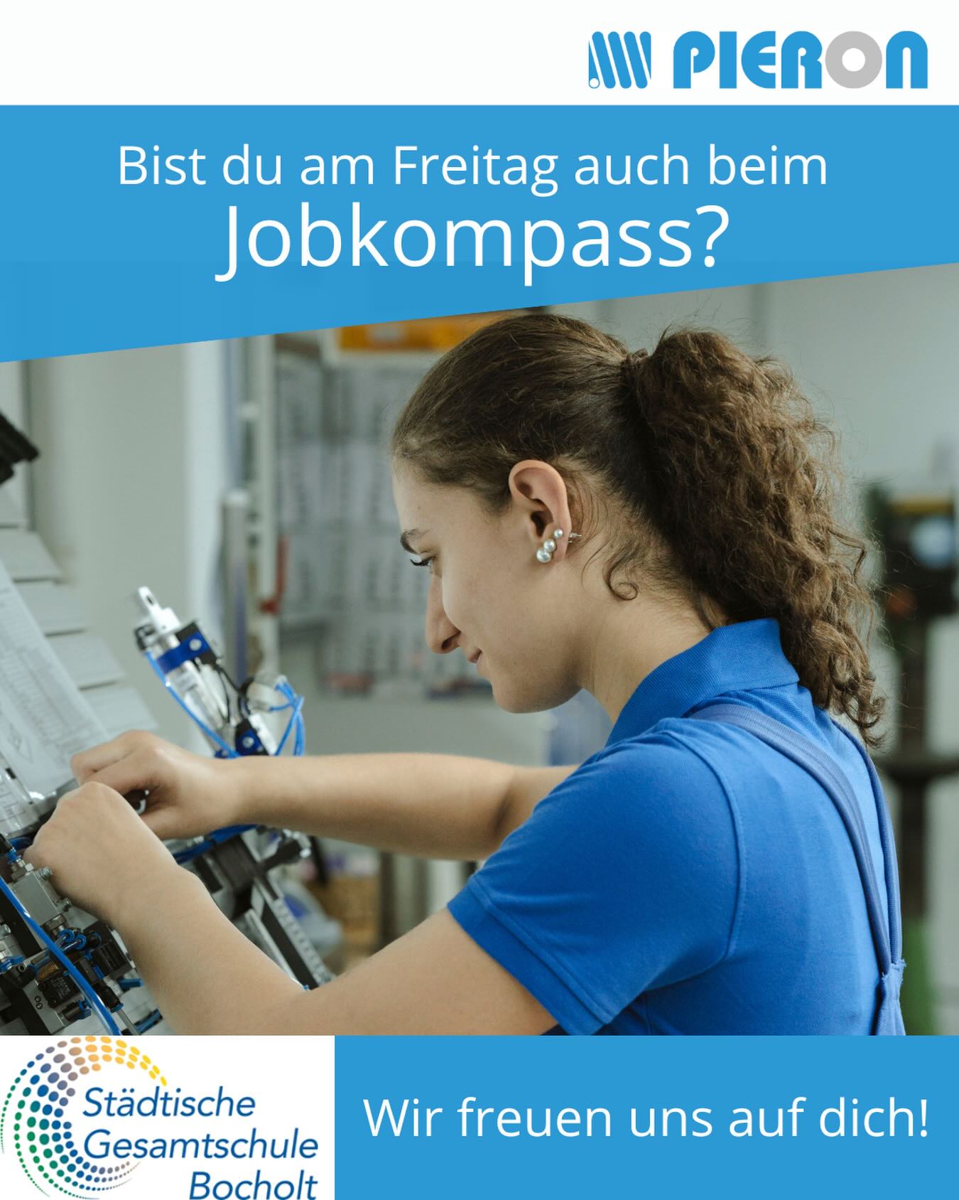 Jobkompass der Städtischen Gesamtschule Bocholt – Wir sind dabei! 🚀 Auch dieses Jahr sind wir wieder beim Jobkompass am 08…